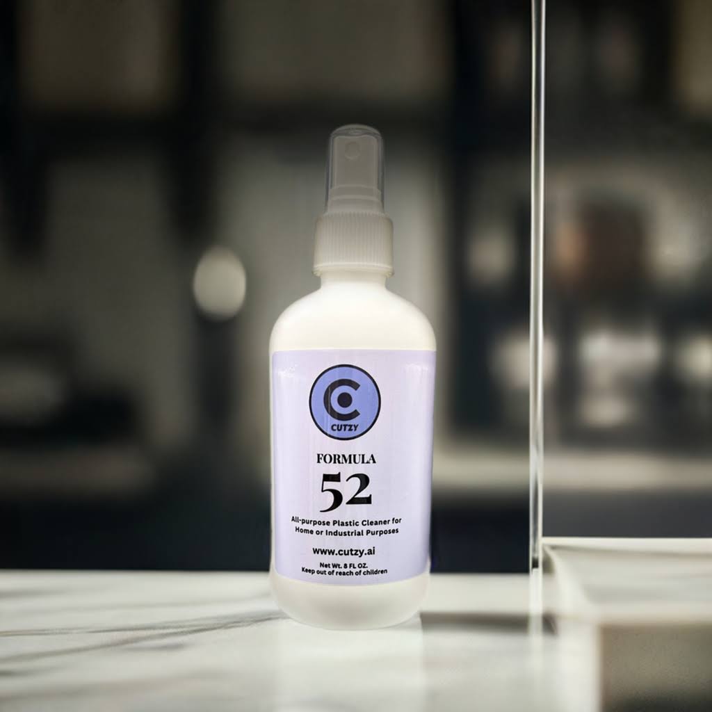 Cutzy Formula 52 Plastic Cleaner - Professional Grade