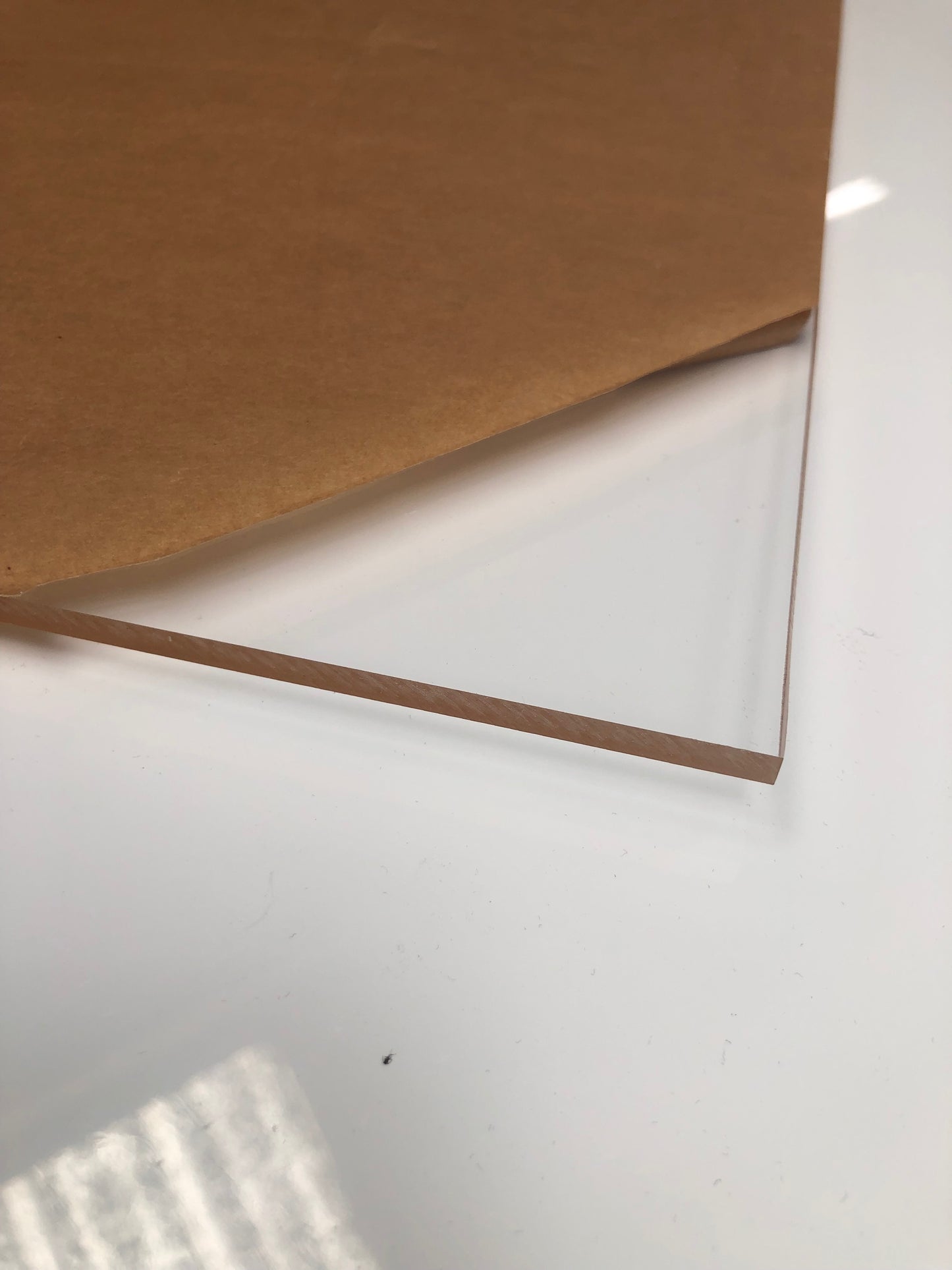 Clear cast Acrylic Sheet - used for Covid Barriers