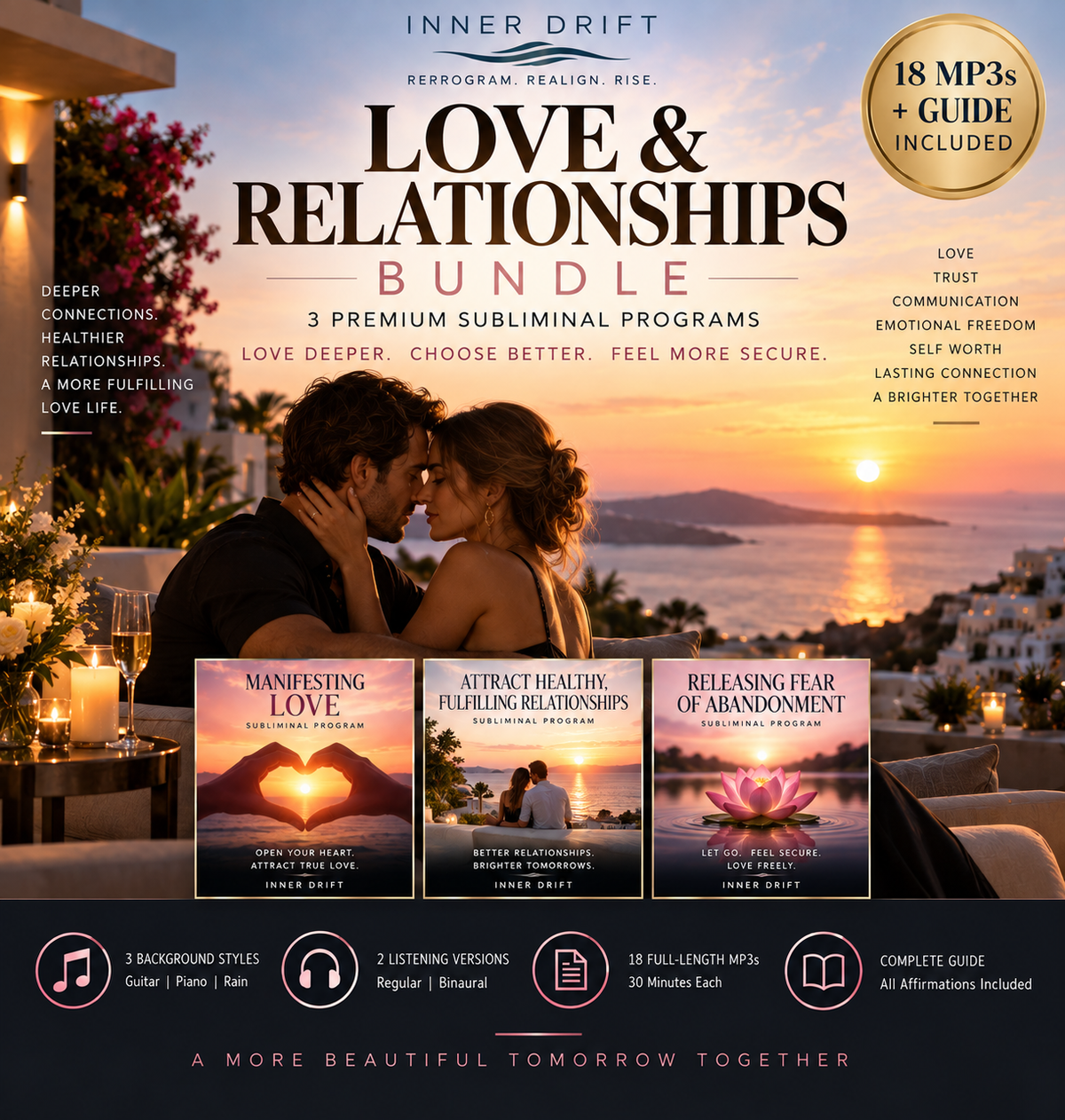 Love & Relationships Bundle – Subliminal MP3 Collection