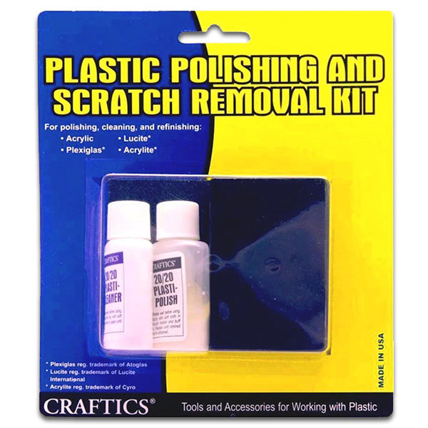 Scratch Removal Kit - DIY - Fix scratches in all types of plastic!